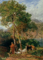 De oevers van het Meer van Lecco